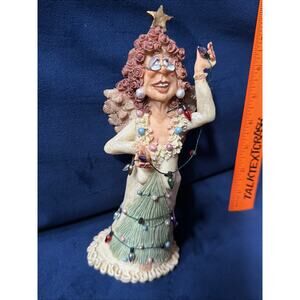 Guardian Grannies Mary (merry) CHRISTMAS Granny Figurine